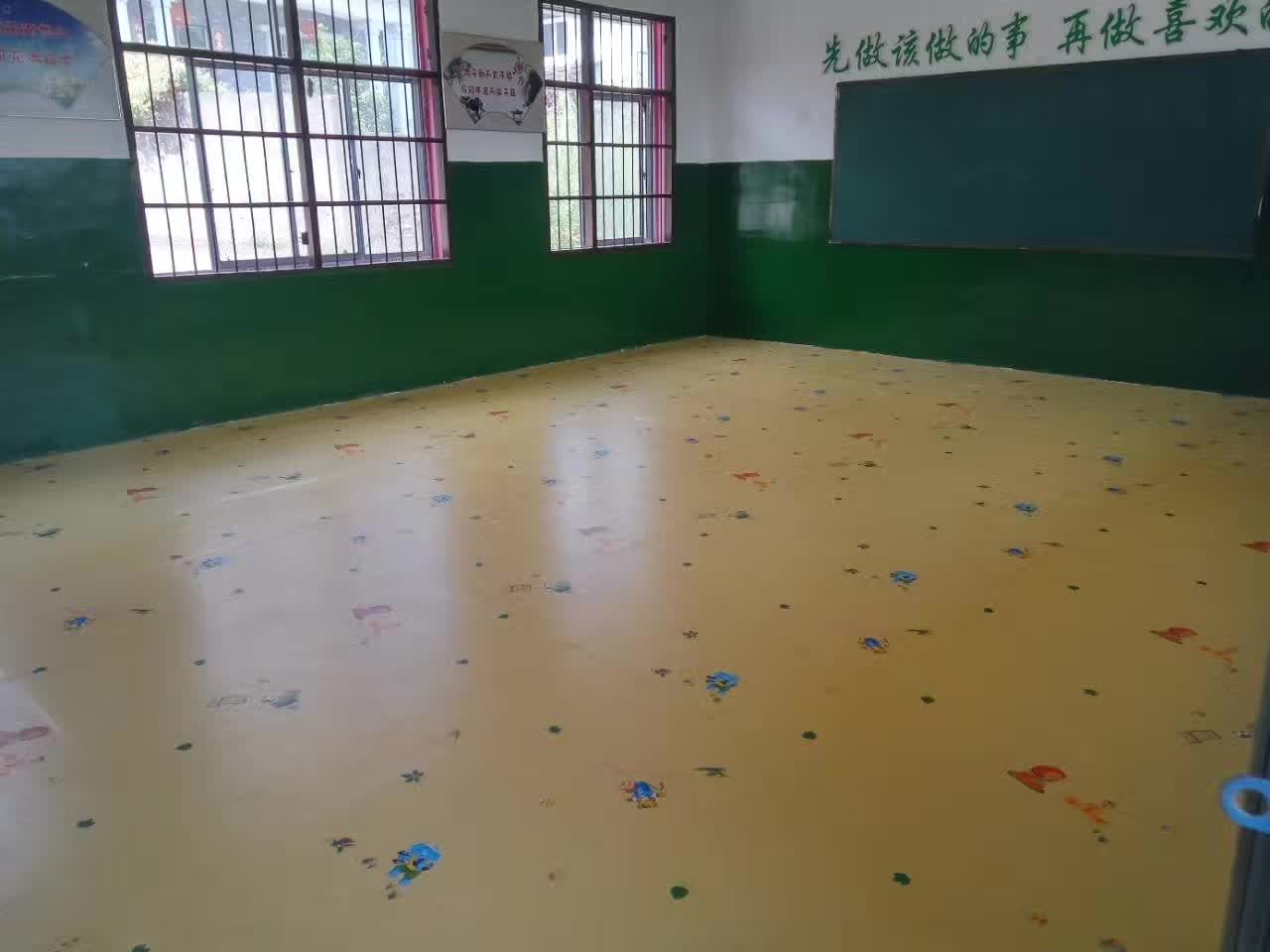 贝儿美卡通pvc塑胶地板